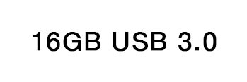16gb USB 3.0