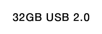 32gb USB 2.0